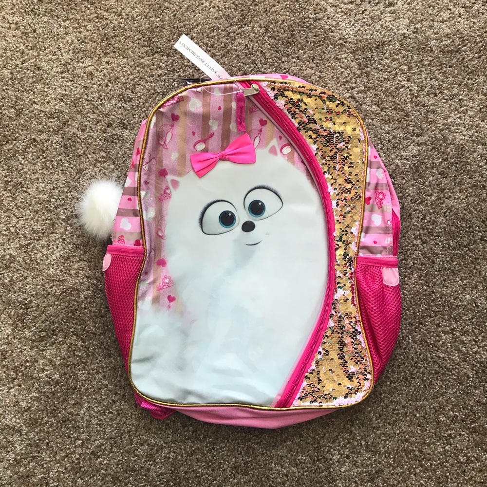 Secret Life of Pets 2 Fluff Backpack